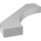 Ekena Millwork 3 1/2-in. W x 26-in. D x 30-in. H Westlake Architectural Grade PVC Knee Brace BRCP035X26X30WTL - alternate 2